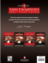 Méthode de piano Adulte. Volume 1 - John Thompson - Partition - Piano